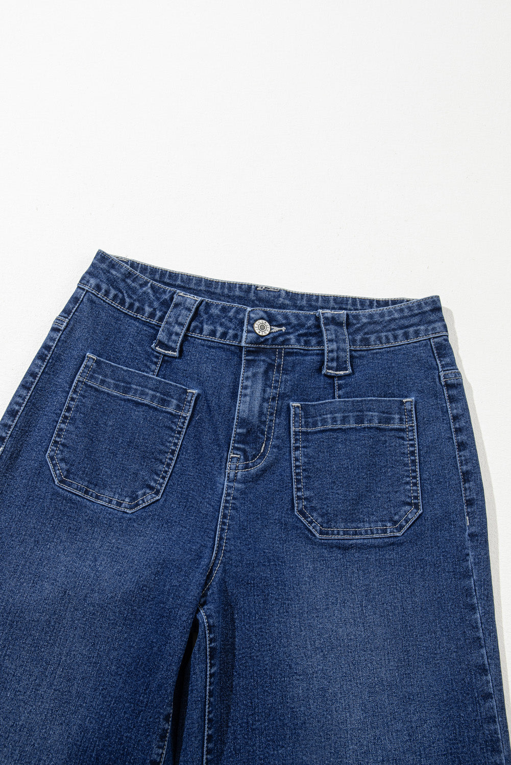 Jean pour FEMMES - Bleu - Large et straight